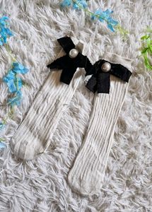 Cute Bow Socks