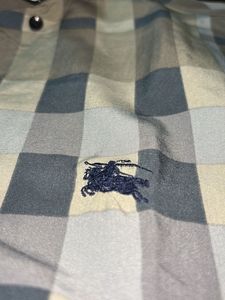 Burberry Short Sleeve Button Down