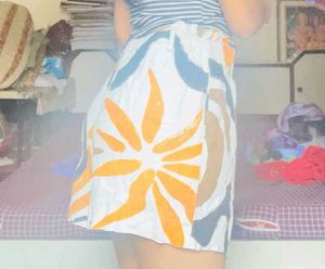 Zara Patterned Summer Shorts