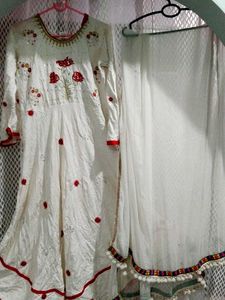 White Frock Suit