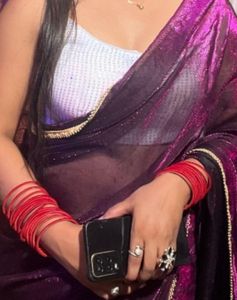Sequin Silver/White Embellished Blouse