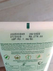 Himalaya Purifying Neem Face Wash