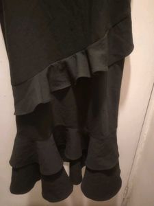 Beautiful Imported Dress With Ruffle