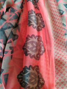 Blocks Print Saree