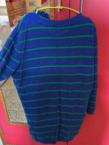 Striped Knitted Sweat Shirt