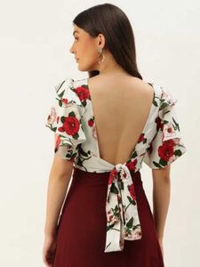 Berrylush Floral Top- New