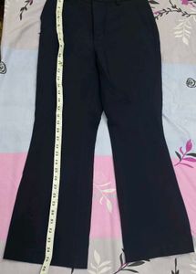 Uniqlo Bootcut Style Navy Blue Trouser