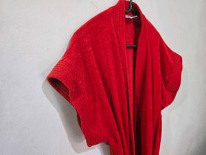 Red Bathrobe for Women
