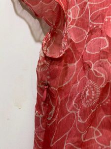 Floral Ruffle Top 34 and half