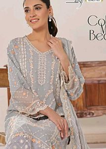 Heavy Work Pakistani Unstitched Dress Material