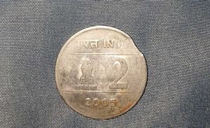 Two Rs Cross Coin Clip Error