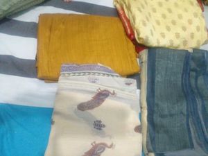 Beautiful  cream Sarees