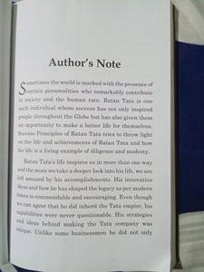 Success Principles Of Ratan Tata Book
