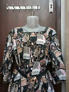 Patterned Printed Tunic