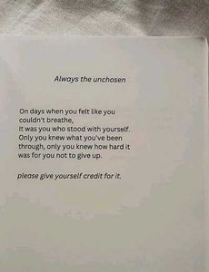 Always The Unchosen by Amina Sartaj