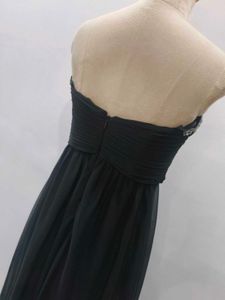 Black Strapless Dress