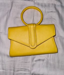 Yellow Hand/sling Bag | Aesthetic Ba
