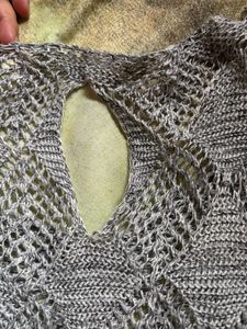 Gray Knit Sweater