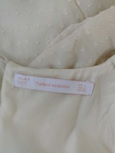 Zara Embroidered Dress lined with Slip Insert
