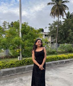 Elegant Black Dress with detailing ,very st