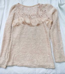 Lace Detail Sweater