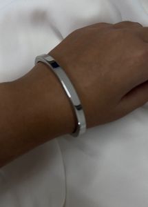 Modern Elegant Silver Bracelet