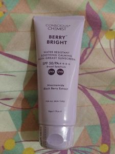 Conscious Chemist Sunscreen