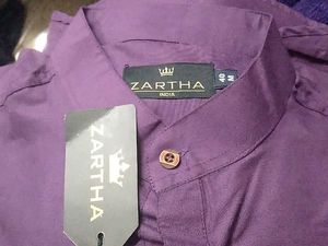 Purple Button-Down Shirt - New with Tags