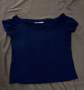 Crop Off Shoulder Top