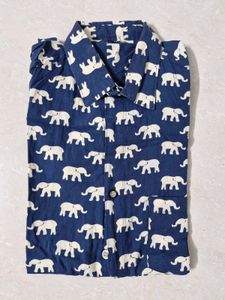 Elephant Print Shirt