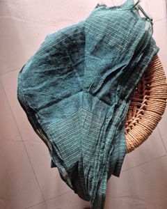 Handwoven Green Fabric – Perfect for Styling, Dec