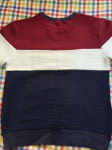 Blue multicoloured sweatshirt for wintera