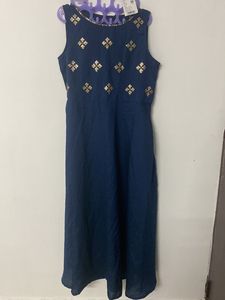 SRISHTI Sequinned Flared Kurta