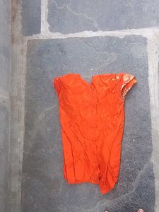 Orange Kurta