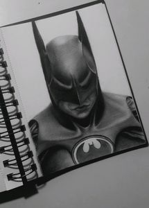 Batman Small Handmade Sketch.