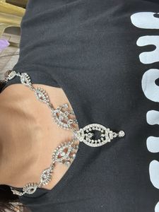 Rhinestone Statement Necklace