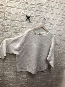 off white zara Knit Top🕶️‼️