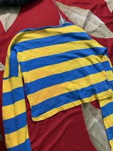 Striped Long Sleeve Top