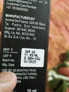 Beardo Whisky Smoke Perfume