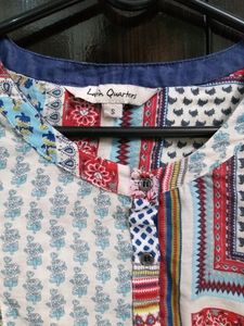 Latin Quarters Tie-up Sleeves Top