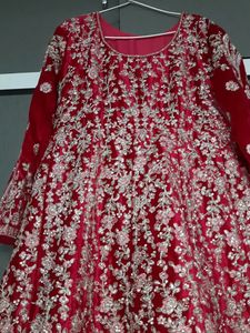 Bridal Wedding Velvet Gown
