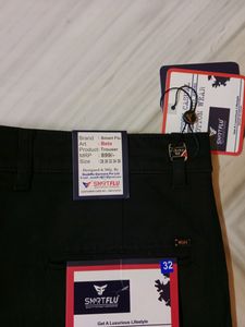 Mens Black Trousers