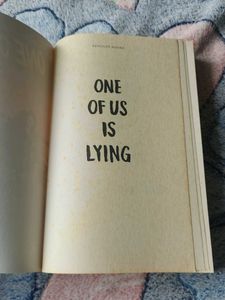 one of us is lying book