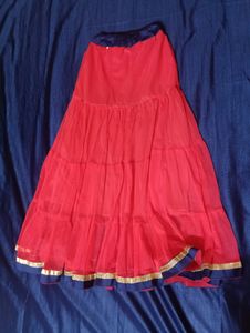 Dark Royal Blue And Gajari Bajirao Mastani Dress
