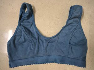 Comfortable Blue Bra