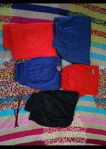 Set Of 5 Warm Leggings