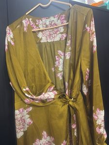 Floral Forever 21 Wrap Dress