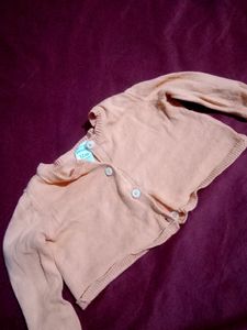 Baby Girls Stylish Crop Top Or Jacket