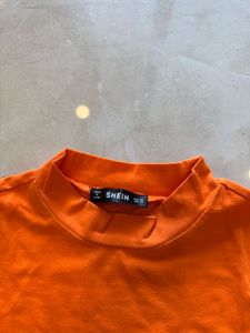 Shein Orange Croptop
