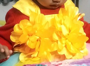 CUTE FANCY BABY GIRL RENBO FROCK &amp; DRESSES